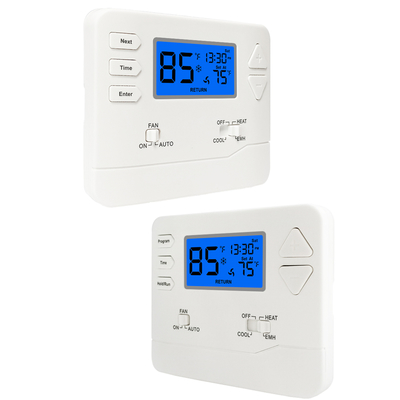 Non-Programmable Heat Pump Thermostat for Home up to 2 Heat and 1 Cool