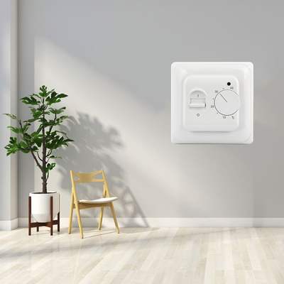 Agua AC calefacción digital termostato electrónico de la habitación en color blanco