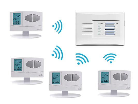 1 a 4 NTC Sensor 0.5°C Precisión Termostato de elevación inalámbrico remoto