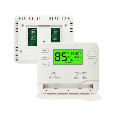 5/1/1 Day Programmable Heat Pump Thermostat 2 Heat/1 Cool DIY Instal with 4.5 sq Inch Display