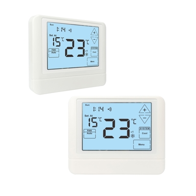 Termóstato programable Wifi del semanario de los sistemas de la HVAC de Smart de la pompa de calor del OEM