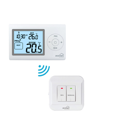 Riseem Programable Wi-Fi RF inalámbrico Sala TUYA termostato para caldera