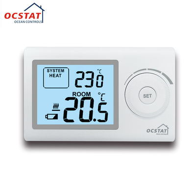 Riseem Display LCD ABS 230V No programable calefacción de la habitación termostato para el hogar