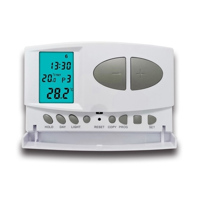 Display LCD Riseem 7 días termostato de habitación programable con relé Omron
