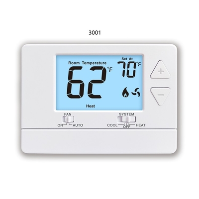 Reseem Blanco no programable 24V termostato electrónico de habitación con sensor NTC