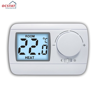 Riseem 230V AC 50Hz termostato de calefacción por cable para el sistema HVAC de la sala de calderas