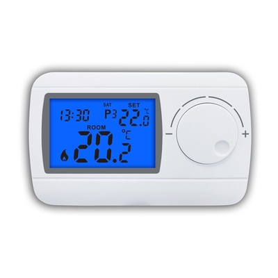 Riseem 230V botón de marcado LCD digital termostato electrónico sala de calefacción 7 días programable