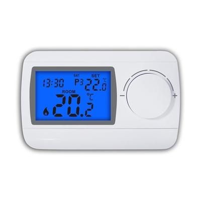 Riseem 230V 7 días programable cámara de calderas de gas termostato calefacción y refrigeración