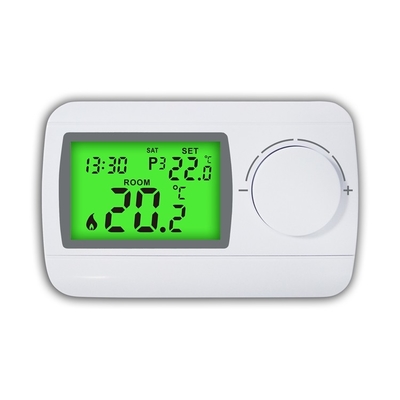 Riseem 230V LCD termostato de habitación electrónico programable con sensor NTC
