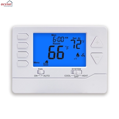 Riseem ABS 24V 7 días termostato de habitación inteligente programable con pantalla LCD