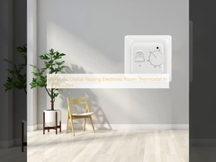 Agua AC calefacción digital termostato electrónico de la habitación en color blanco